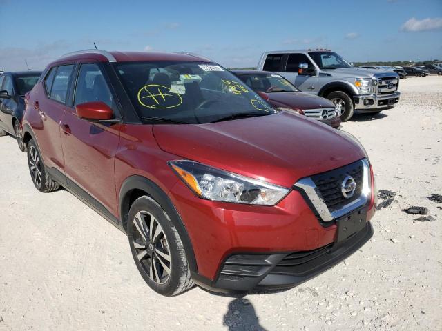 Salvage cars for sale from Copart New Braunfels, TX: 2020 Nissan Kicks SV