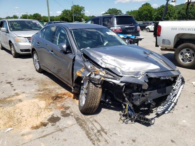 Salvage vehicles for parts for sale at auction: 2021 Infiniti Q50 Luxe