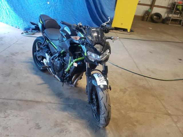 Salvage cars for sale from Copart Columbia Station, OH: 2022 Kawasaki ER650 L