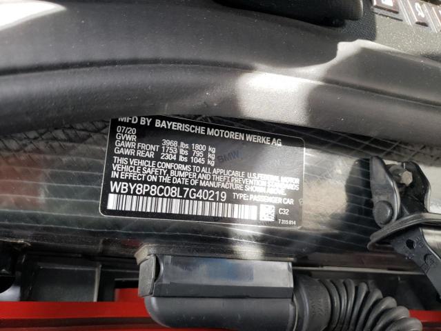 2020 BMW I3 S REX WBY8P8C08L7G40219