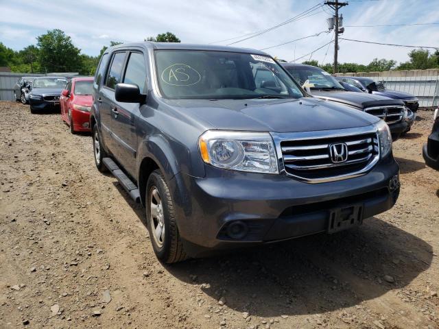 Salvage cars for sale from Copart York Haven, PA: 2013 Honda Pilot LX