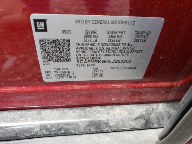 2020 BUICK ENCLAVE PR 5GAEVBKW4LJ323262