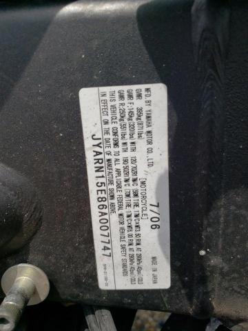 2006 YAMAHA R1 JYARN15E86A007747