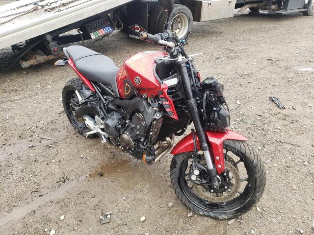 Salvage cars for sale from Copart Lyman, ME: 2017 Yamaha FZ09