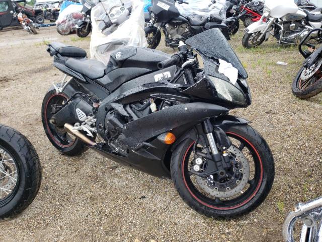 Salvage cars for sale from Copart Pekin, IL: 2006 Yamaha YZFR6 L