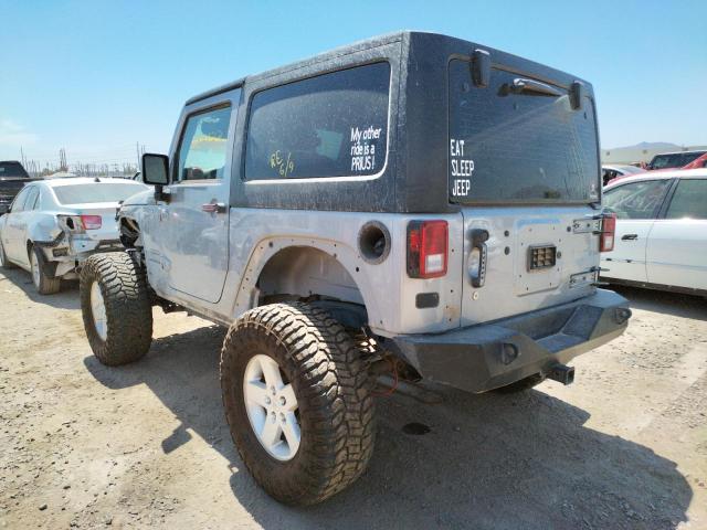 JEEP WRANGLER 2016 SILVER Photo 3