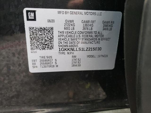 2020 GMC ACADIA AT4 1GKKNLLS1LZ215030