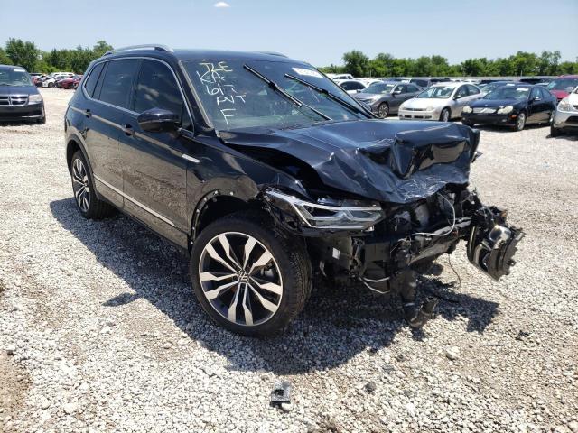 Salvage cars for sale from Copart Wichita, KS: 2022 Volkswagen Tiguan SEL