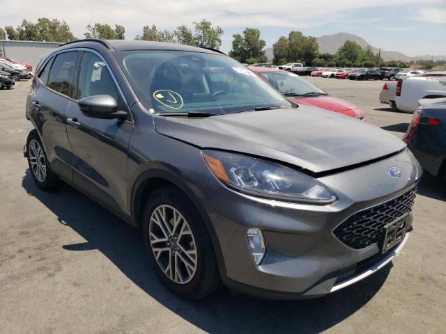 Salvage cars for sale from Copart Colton, CA: 2021 Ford Escape SEL