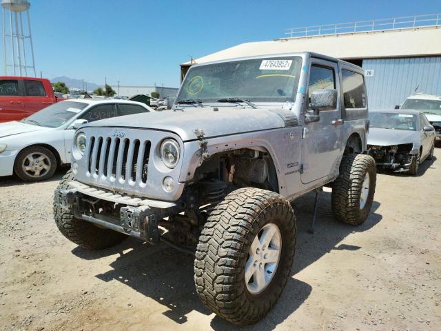JEEP WRANGLER 2016 SILVER Photo 2