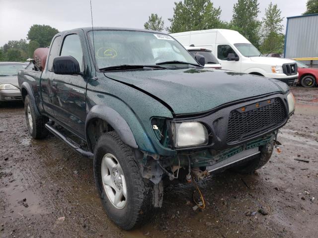 Salvage trucks for sale at Portland, OR auction: 2002 Toyota Tacoma XTR