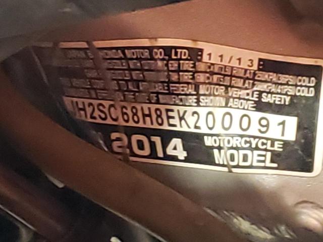 2014 HONDA GL1800 H JH2SC68H8EK200091