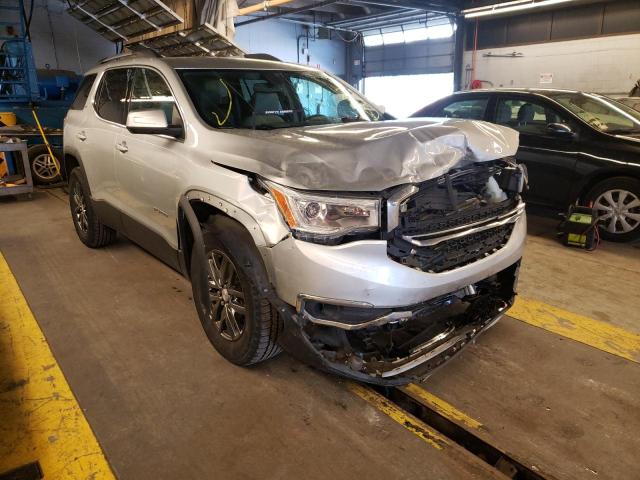 Salvage cars for sale from Copart Wheeling, IL: 2017 GMC Acadia SLT