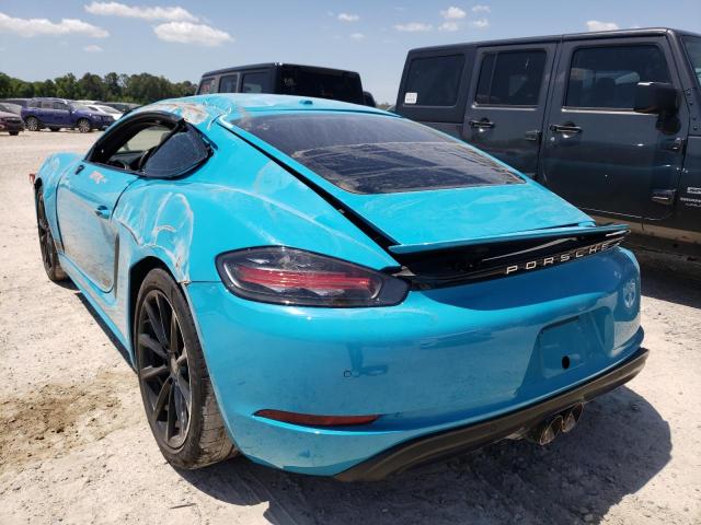 2018 PORSCHE CAYMAN WP0AA2A80JK260227