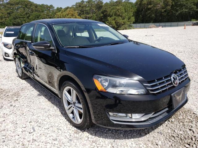Salvage cars for sale from Copart Houston, TX: 2012 Volkswagen Passat SEL