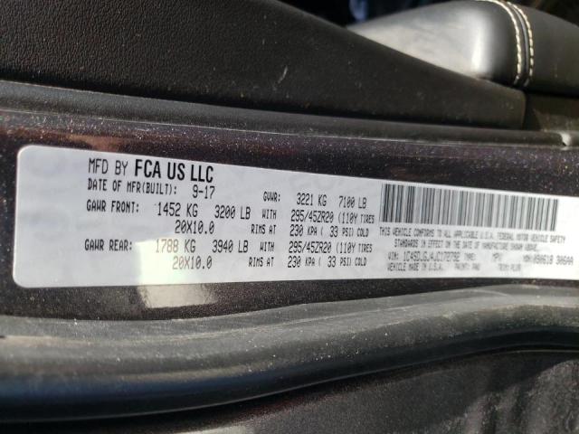 2018 DODGE DURANGO SR 1C4SDJGJ4JC172792