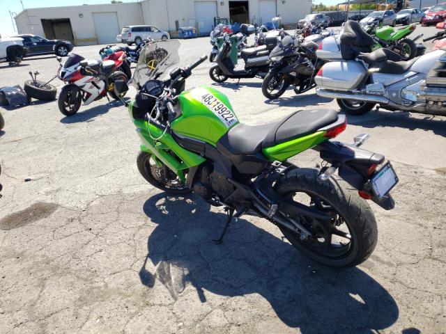 2012 KAWASAKI NINJA 650 JKAEXEE13CDA01833