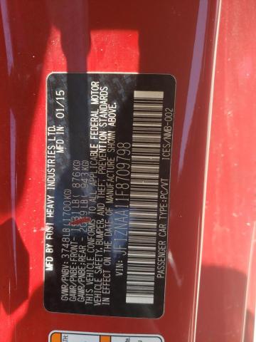 2015 TOYOTA SCION FRS JF1ZNAA11F8709798