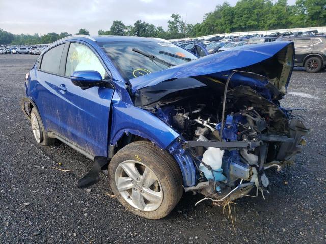 Salvage cars for sale from Copart Grantville, PA: 2019 Honda HR-V EXL