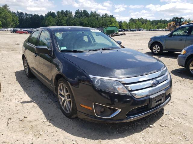 Salvage cars for sale from Copart Mendon, MA: 2011 Ford Fusion SEL