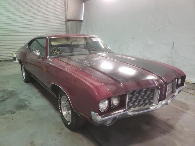 Salvage cars for sale at Orlando, FL auction: 1971 Oldsmobile Cutlass