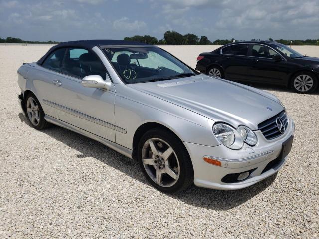 Salvage cars for sale from Copart Arcadia, FL: 2005 Mercedes-Benz CLK 500