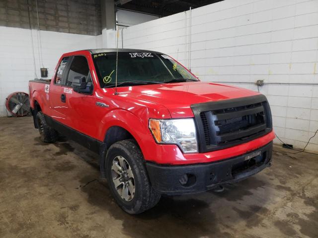Salvage cars for sale from Copart Blaine, MN: 2012 Ford F150 Super