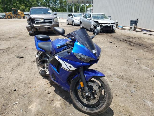 Salvage cars for sale from Copart Harleyville, SC: 2004 Yamaha YZFR6 L
