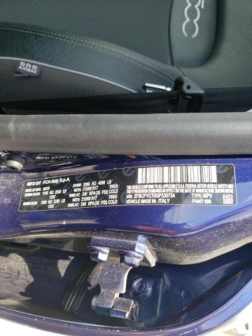 2016 FIAT 500X TREKK ZFBCFYCT0GP330734