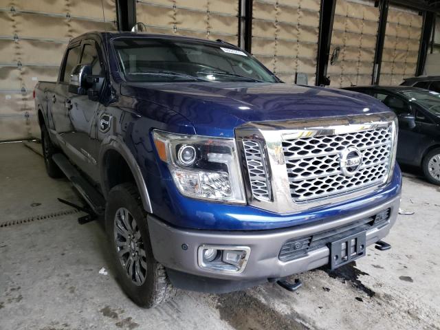 Salvage cars for sale from Copart Graham, WA: 2016 Nissan Titan XD S