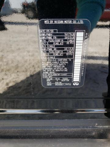 2021 INFINITI QX50 LUXE 3PCAJ5BB7MF104487