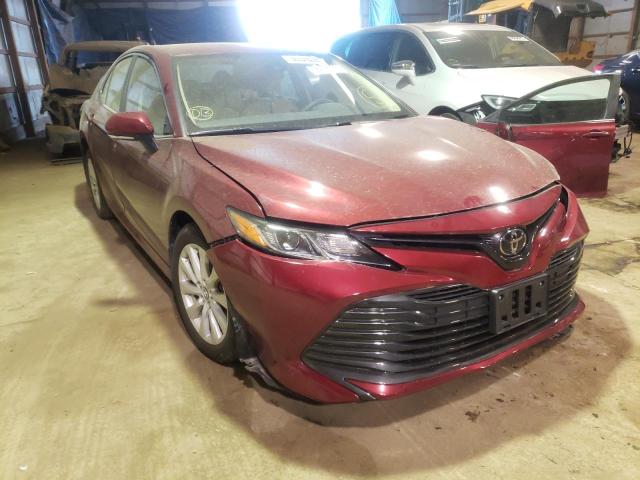 Salvage cars for sale from Copart Columbia Station, OH: 2019 Toyota Camry L