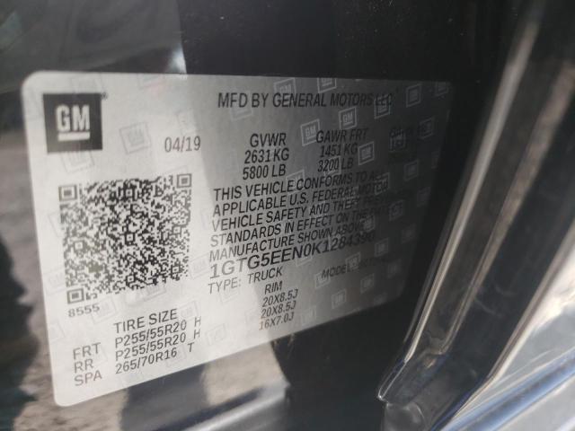 2019 GMC CANYON DEN 1GTG5EEN0K1284390