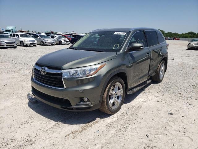 VIN 5TDDKRFH2ES023247 2014 Toyota Highlander, Limited no.2