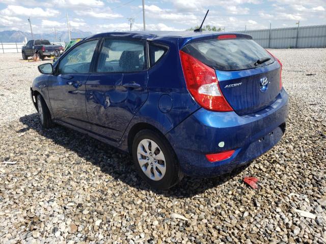 2015 HYUNDAI ACCENT GS KMHCT5AE3FU232133