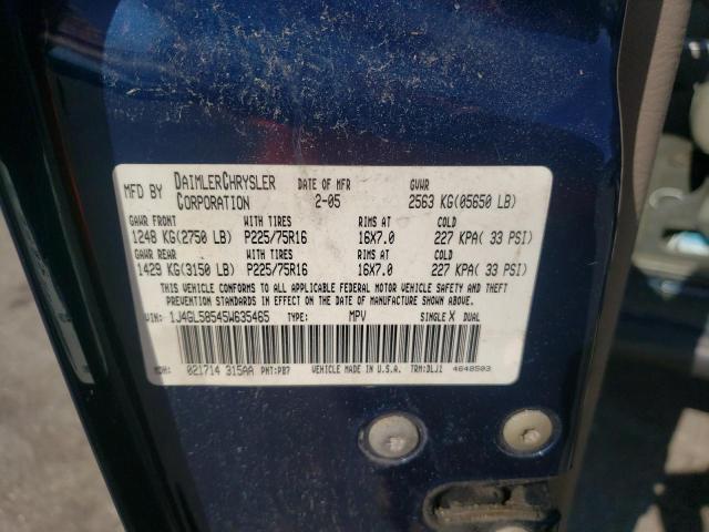 1J4GL58545W635465 Jeep Liberty Limited