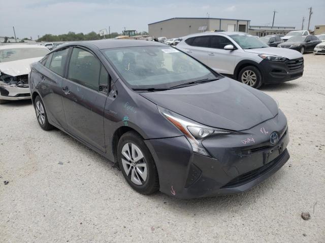 Salvage cars for sale from Copart San Antonio, TX: 2017 Toyota Prius