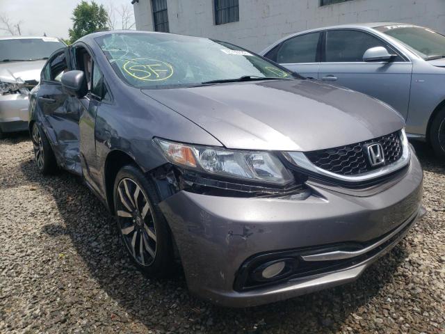 Salvage cars for sale from Copart Hillsborough, NJ: 2014 Honda Civic EXL