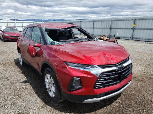Salvage cars for sale from Copart Helena, MT: 2022 Chevrolet Blazer 3LT