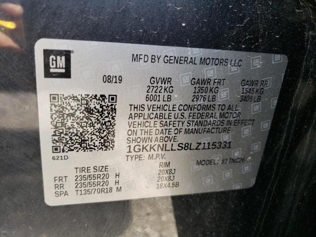 2020 GMC ACADIA AT4 1GKKNLLS8LZ115331
