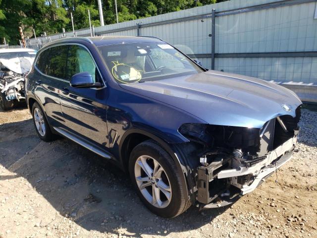 Salvage cars for sale from Copart Billerica, MA: 2019 BMW X3 XDRIVE3