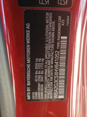 2017 BMW M240XI WBA2G3C5XHV641052