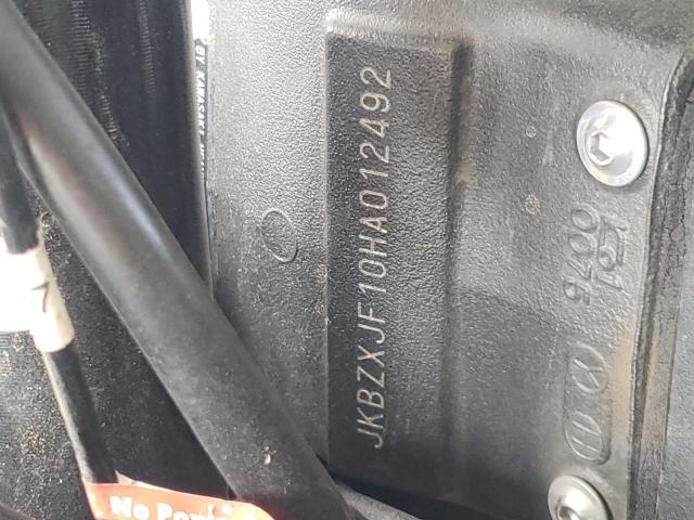 2017 KAWASAKI ZX636 F JKBZXJF10HA012492