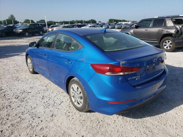 2017 HYUNDAI ELANTRA SE KMHD74LF3HU123005