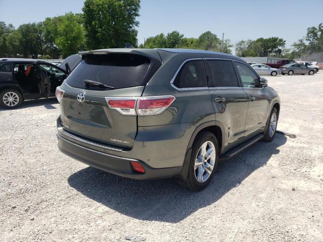 VIN 5TDDKRFH2ES023247 2014 Toyota Highlander, Limited no.4