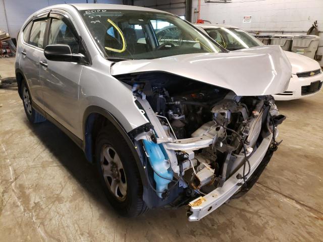 Salvage cars for sale at Wheeling, IL auction: 2014 Honda CR-V LX