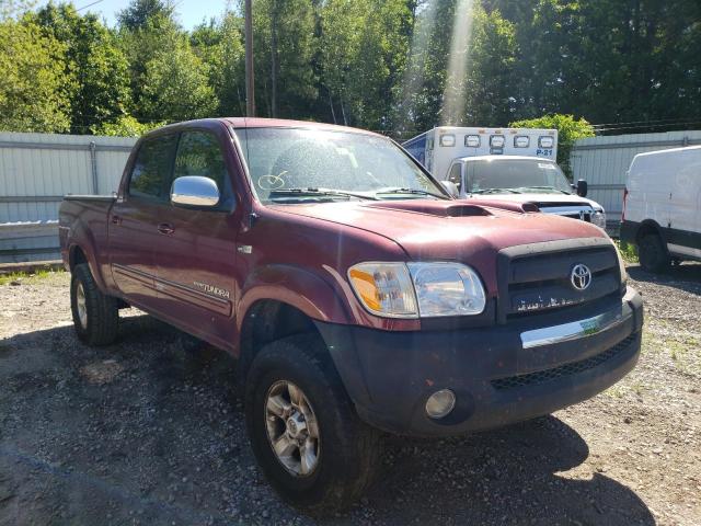 Salvage trucks for sale at Billerica, MA auction: 2005 Toyota Tundra DOU