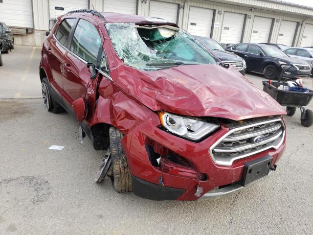 Ford Ecosport T salvage cars for sale: 2018 Ford Ecosport T