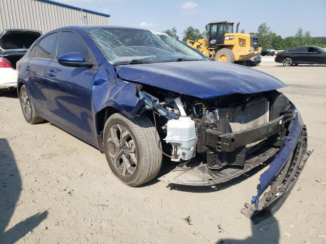 Salvage cars for sale at Spartanburg, SC auction: 2020 KIA Forte FE