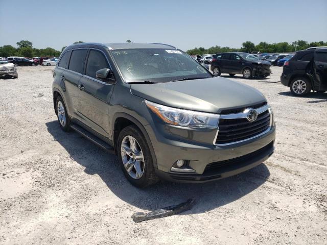 VIN 5TDDKRFH2ES023247 2014 Toyota Highlander, Limited no.1